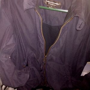 Black weather proof down jacket